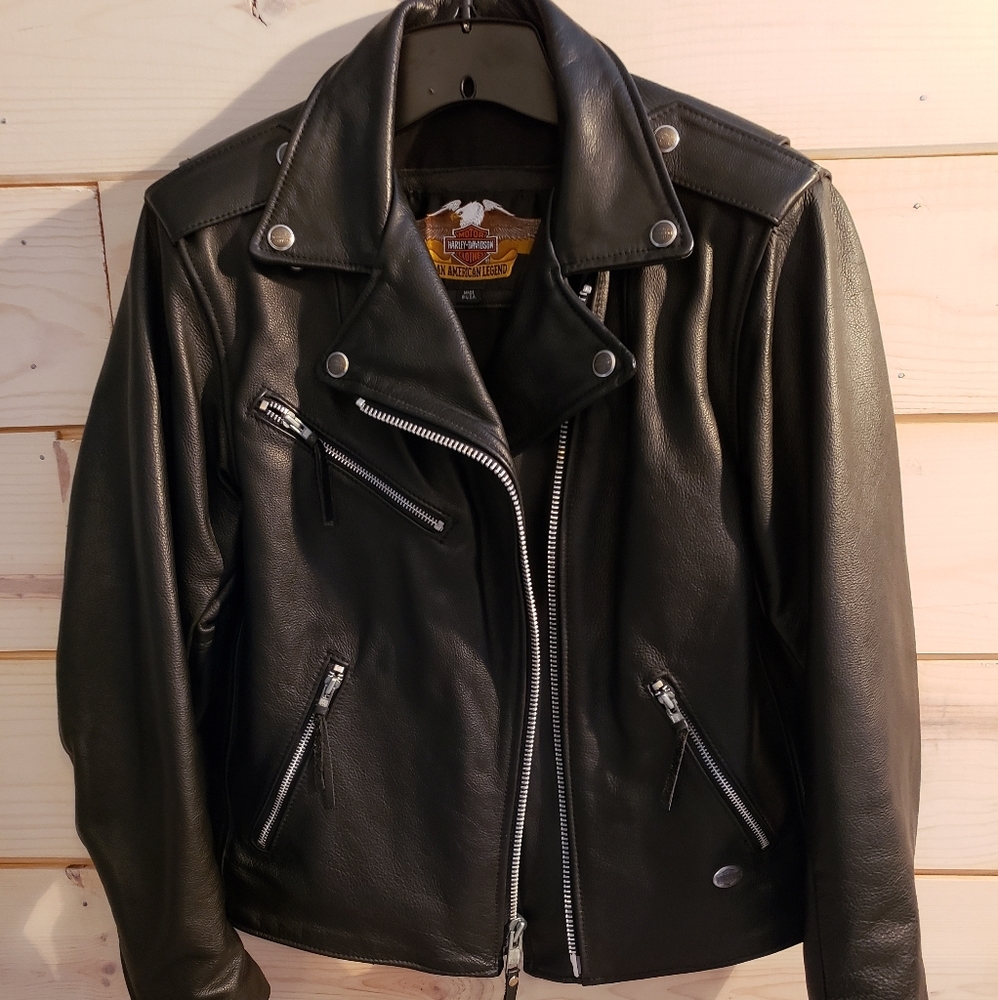 EUC - Harley Davidson Womens Leather Jacket
